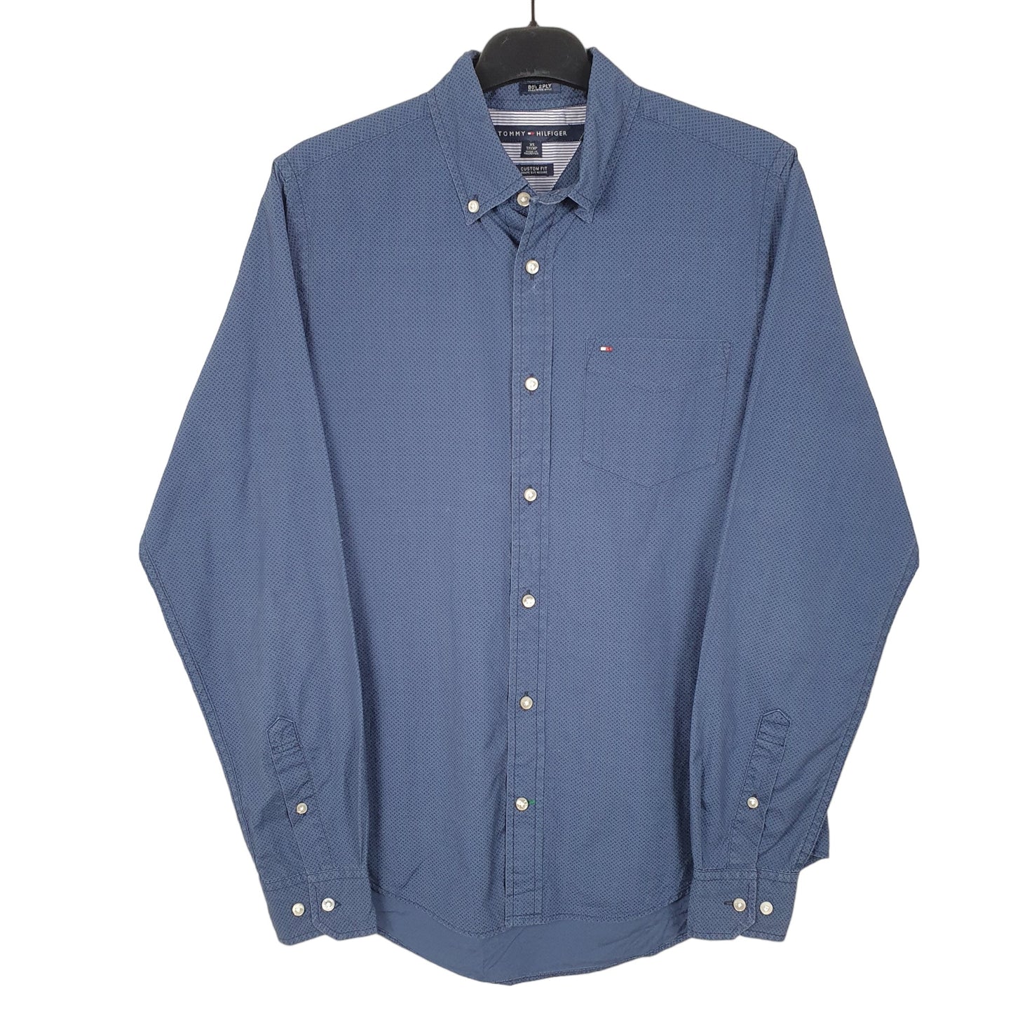 Blue Tommy Hilfiger Long Sleeve Shirt