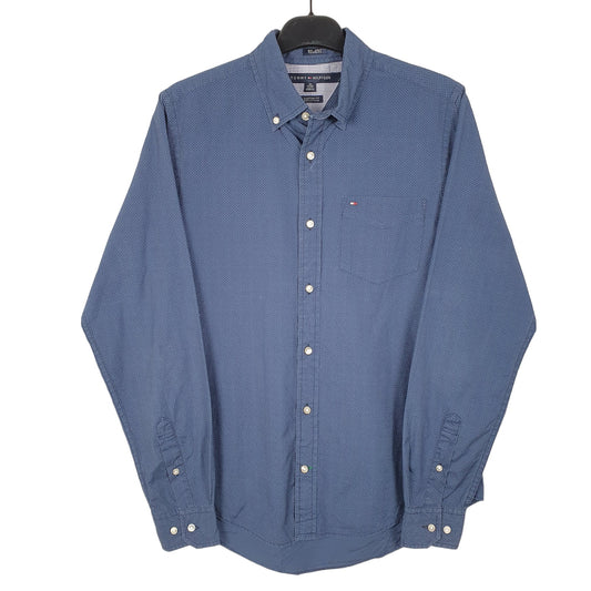 Blue Tommy Hilfiger Long Sleeve Shirt
