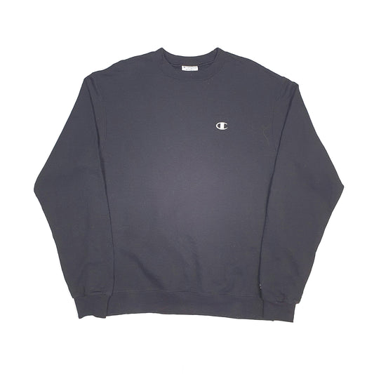 Black Champion Crewneck Jumper