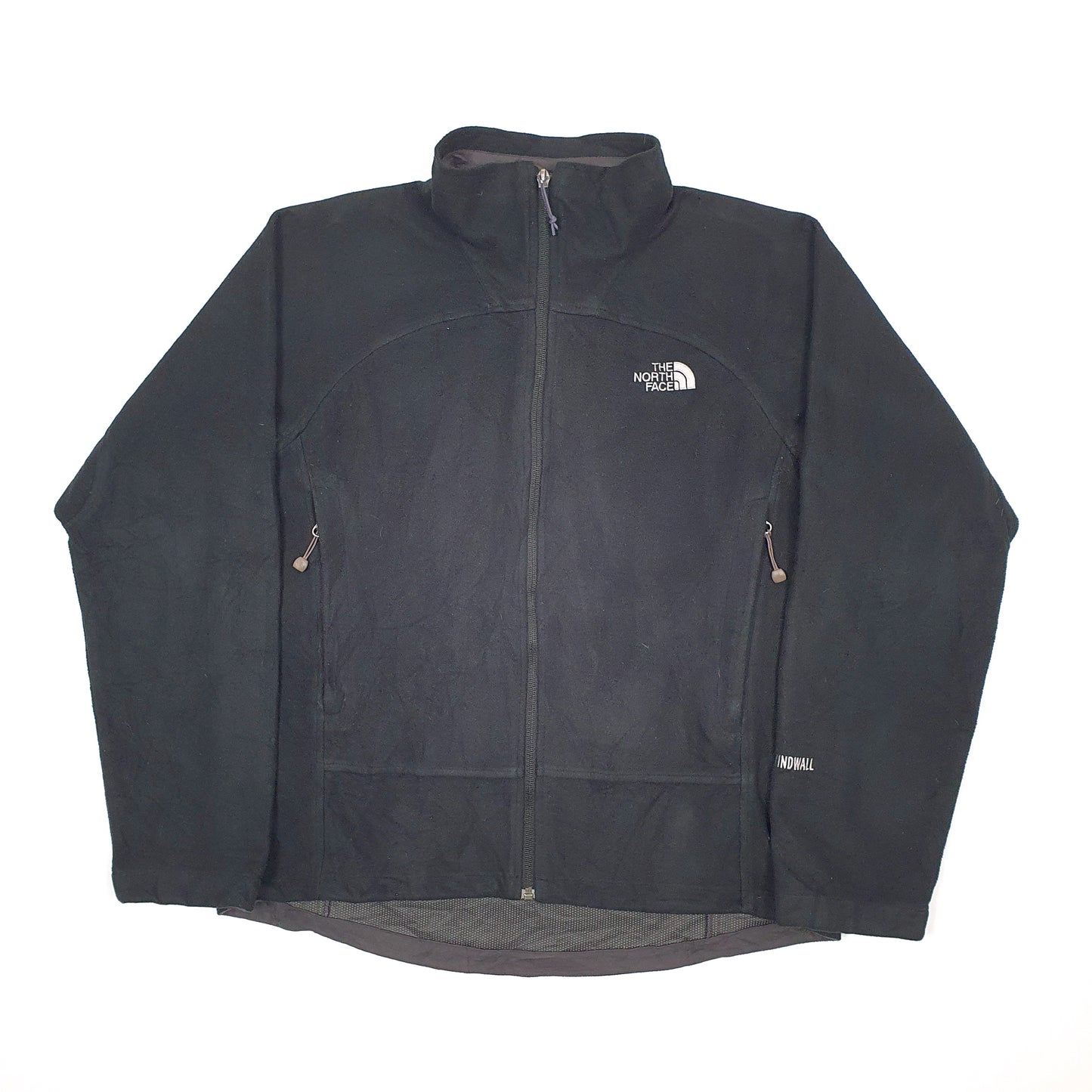 Mens Black The North Face Windwall Full Zip Jumper