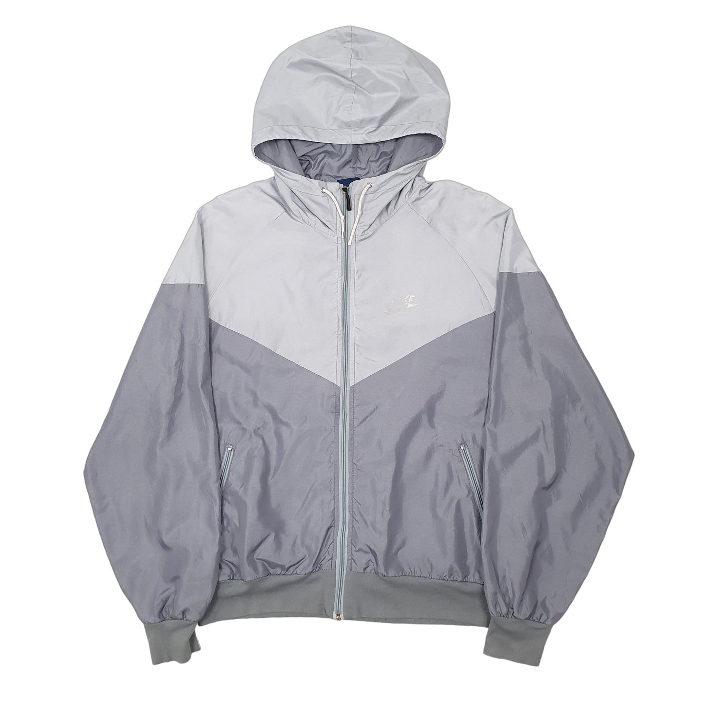 Mens Grey Nike Vintage 1980s Windrunner  Coat