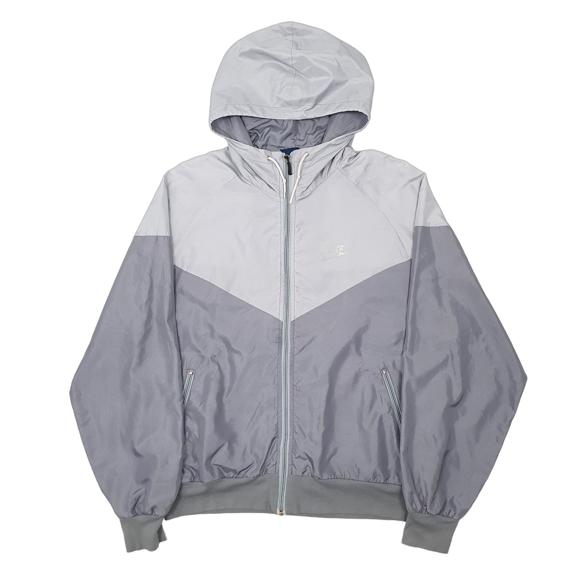 Mens Grey Nike Vintage 1980s Windrunner  Coat