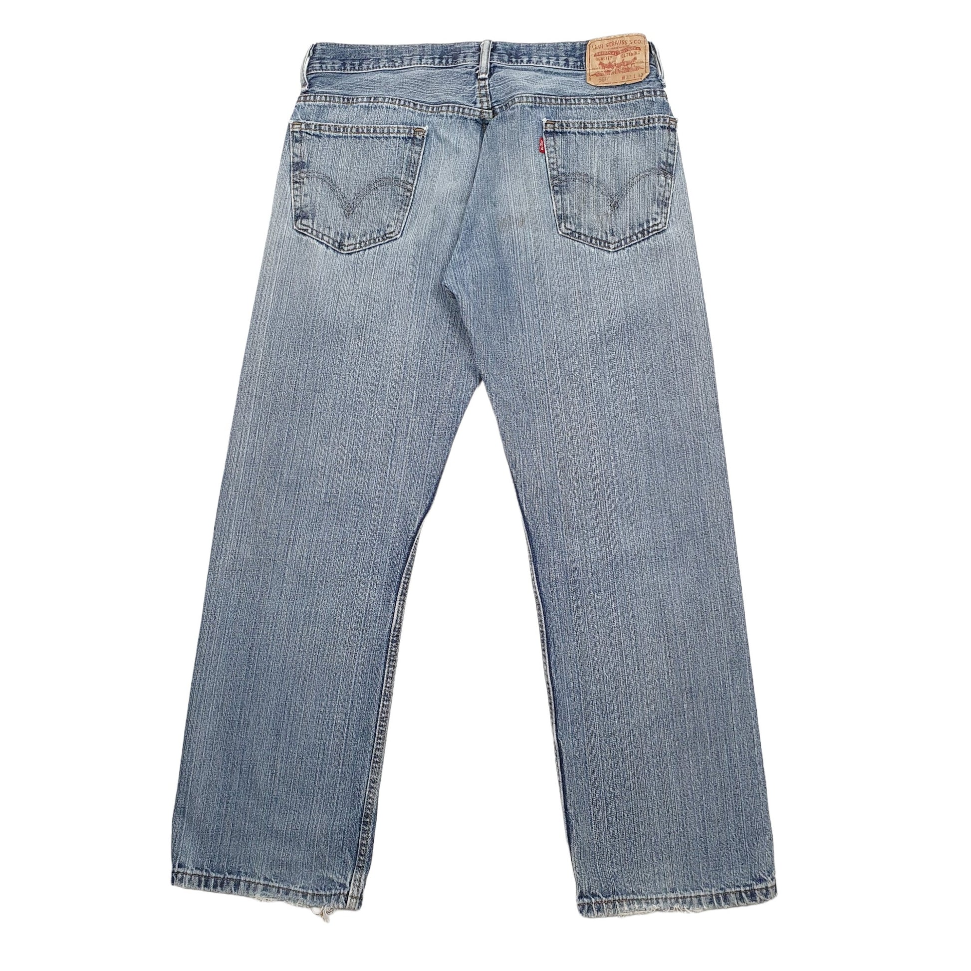 Levis 569 Loose Fit Jeans W33 L32 Blue