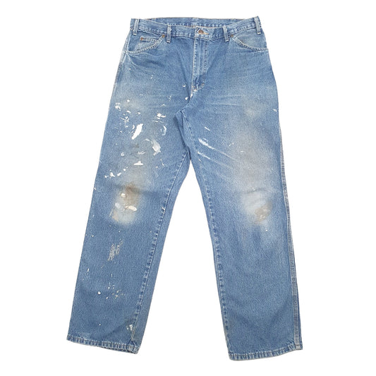 Dickies Casual Loose Fit Jeans W36 L32 Blue