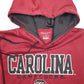 Mens Burgundy Champion Carolina Gamecocks Spellout Hoodie Jumper