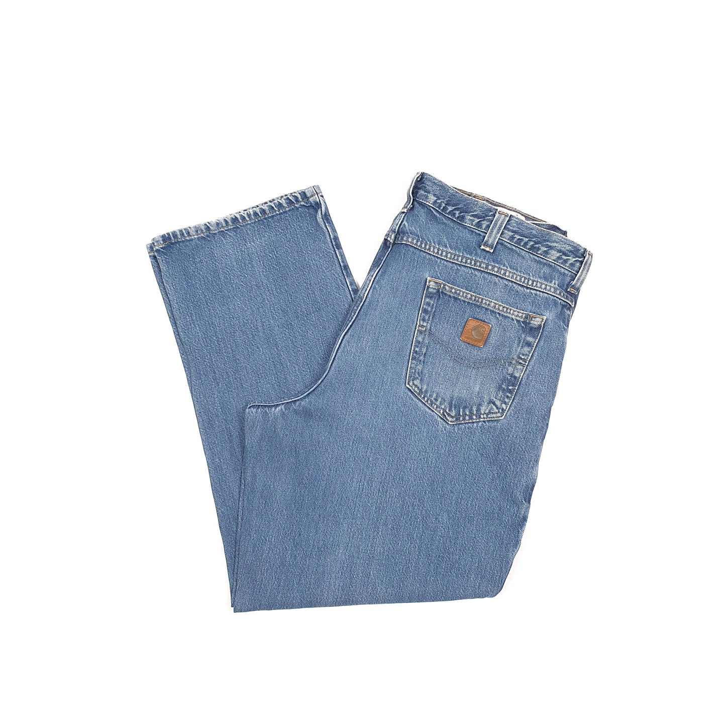 Carhartt Casual Regular Fit Relaxed Jeans W38 L30 Blue