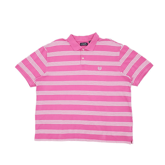 Chaps Short Sleeve Polo Shirt Pink