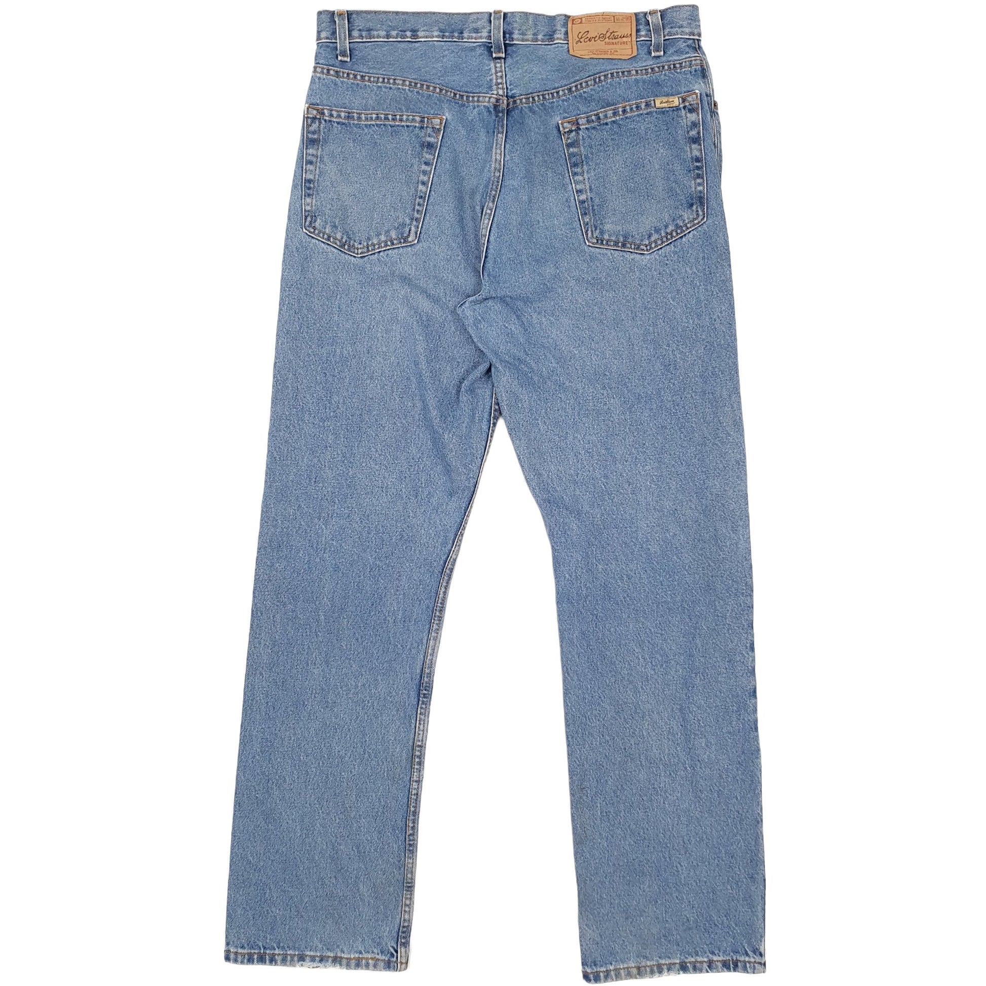 Levis Signature Regular Fit Jeans W36 L34 Blue