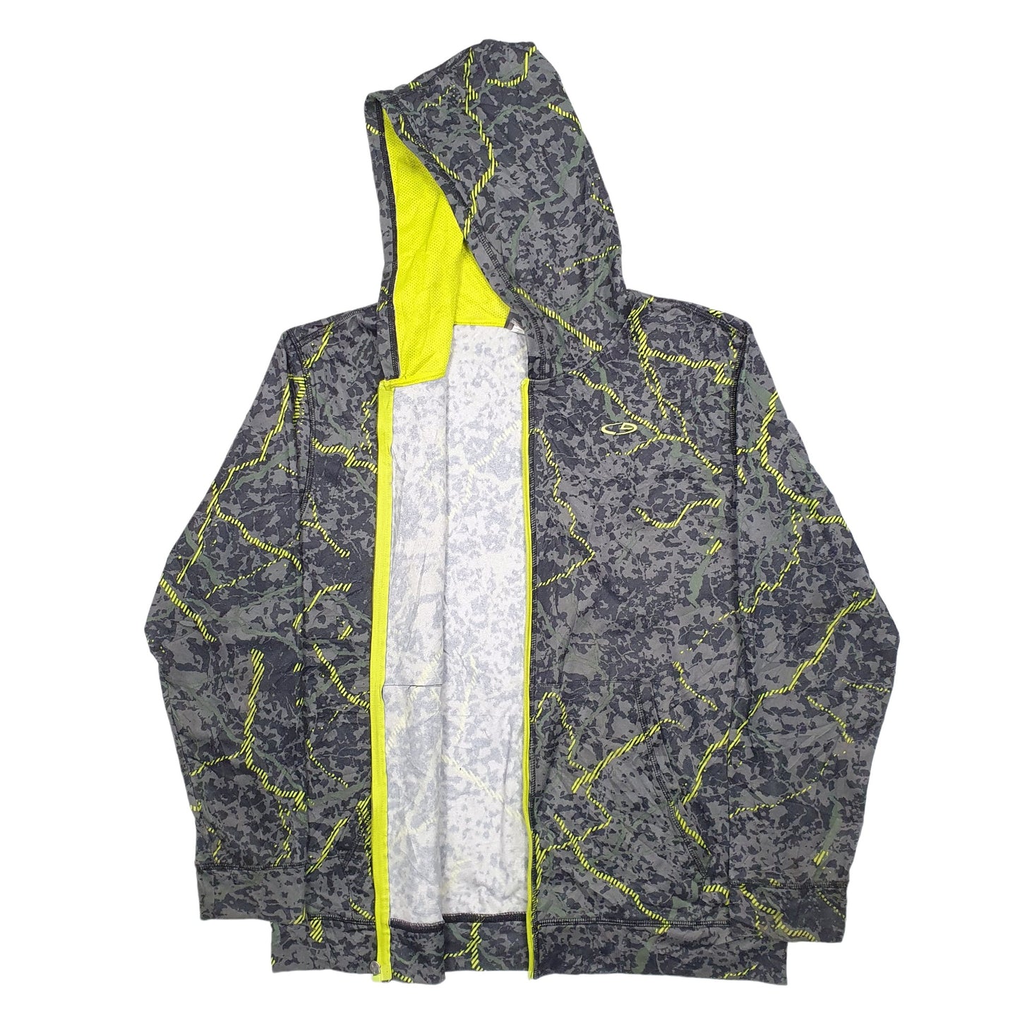 Mens Green Champion Active Hoodie Jumper