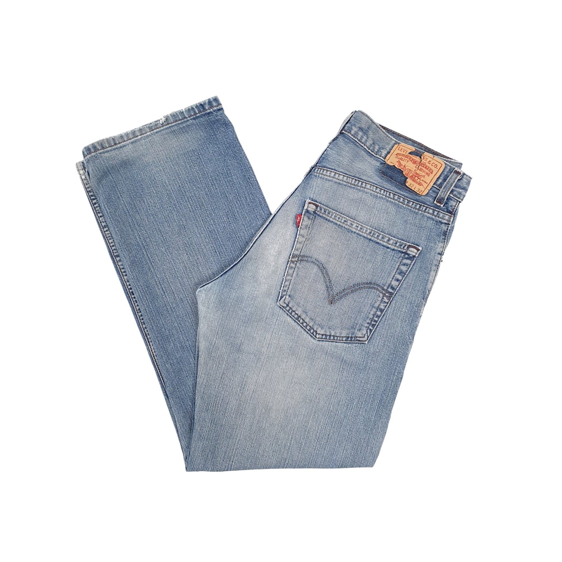 Levis 569 Loose Fit 1990s Jeans W32 L32 Blue