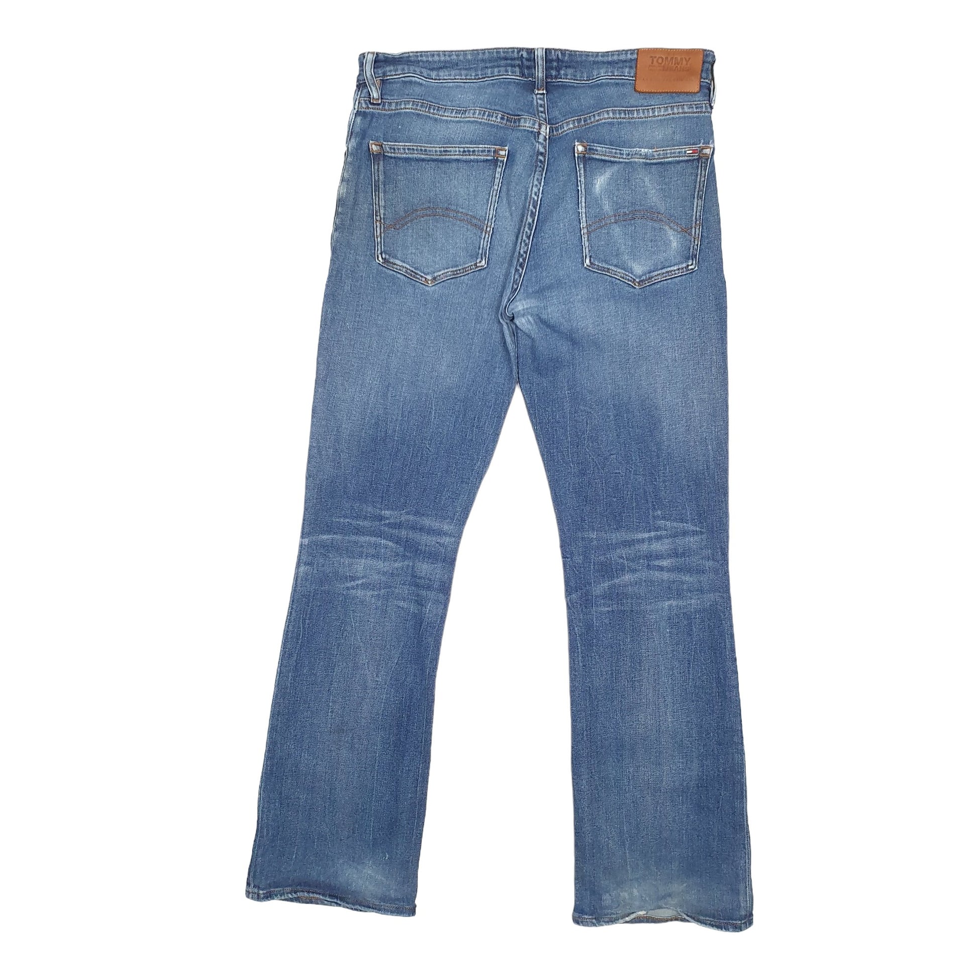 Mens Blue Tommy Hilfiger  Bootcut JeansW34 L32