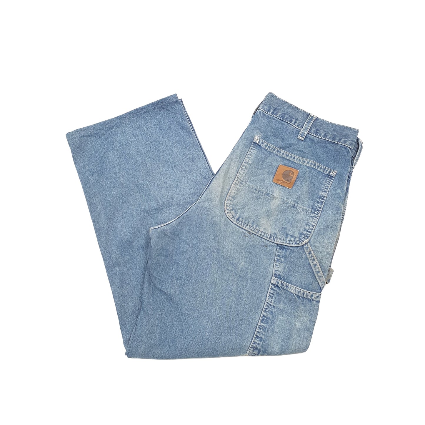 Carhartt Casual Loose Fit Carpenter Jeans W32 L27 Blue