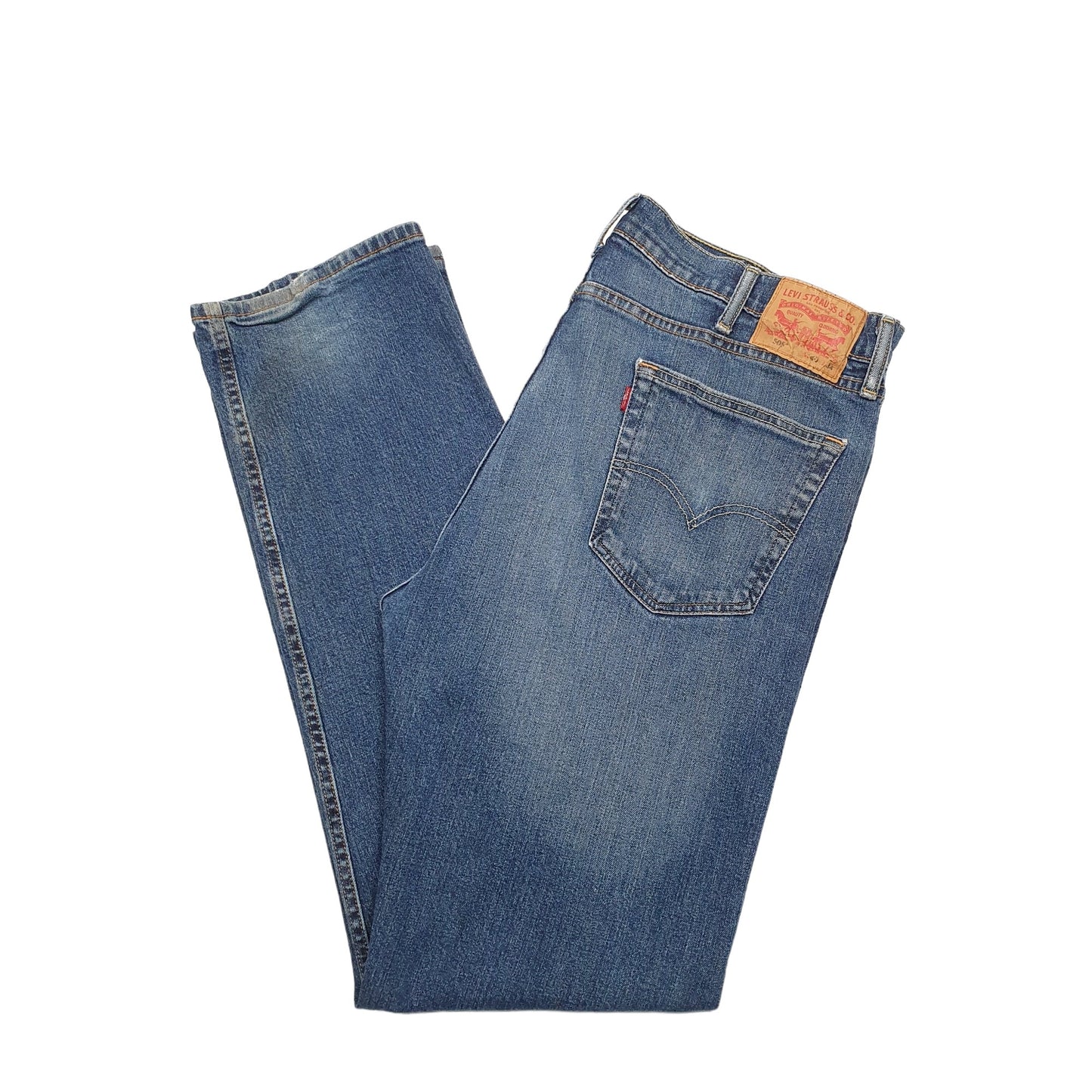 Mens Blue Levis  505 JeansW40 L34