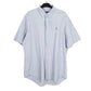 Ralph Lauren Short Sleeve Regular Fit Pinstripe Shirt Blue