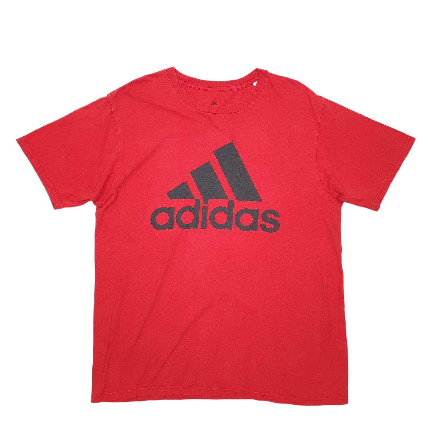 Adidas Short Sleeve T Shirt Red