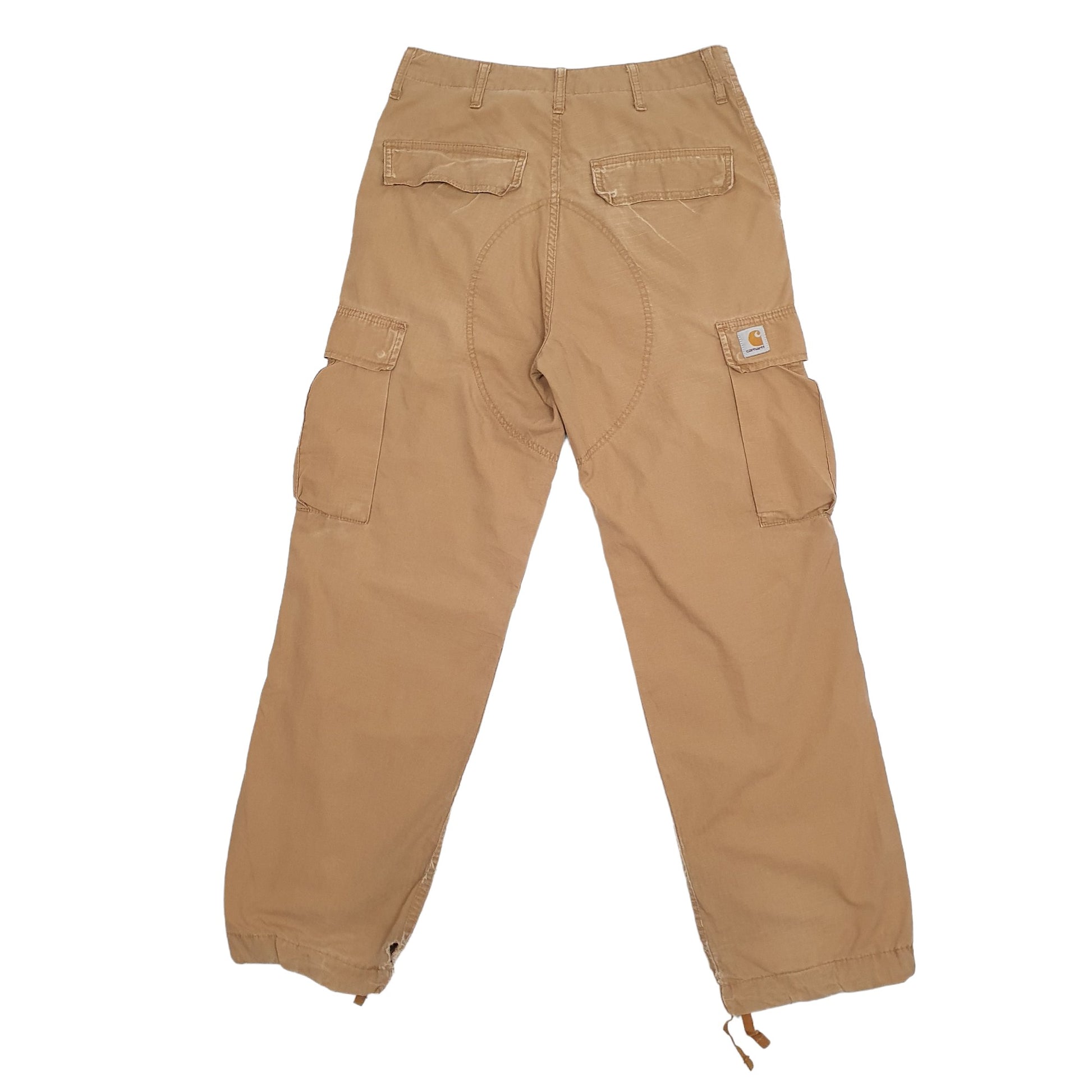 Mens Tan Carhartt  Cargo Trousers