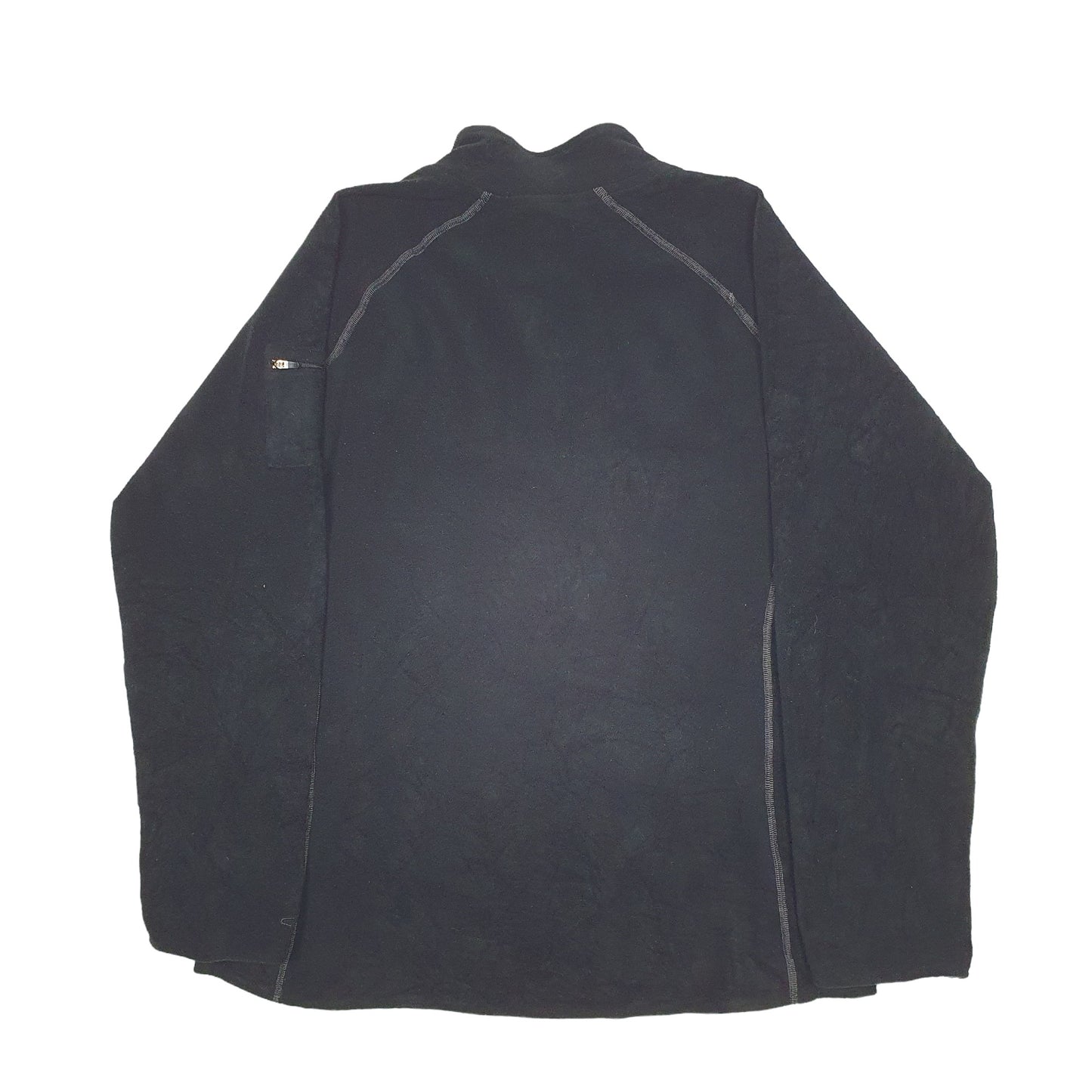 Womens Black Champion  Quarter Zip Jumper