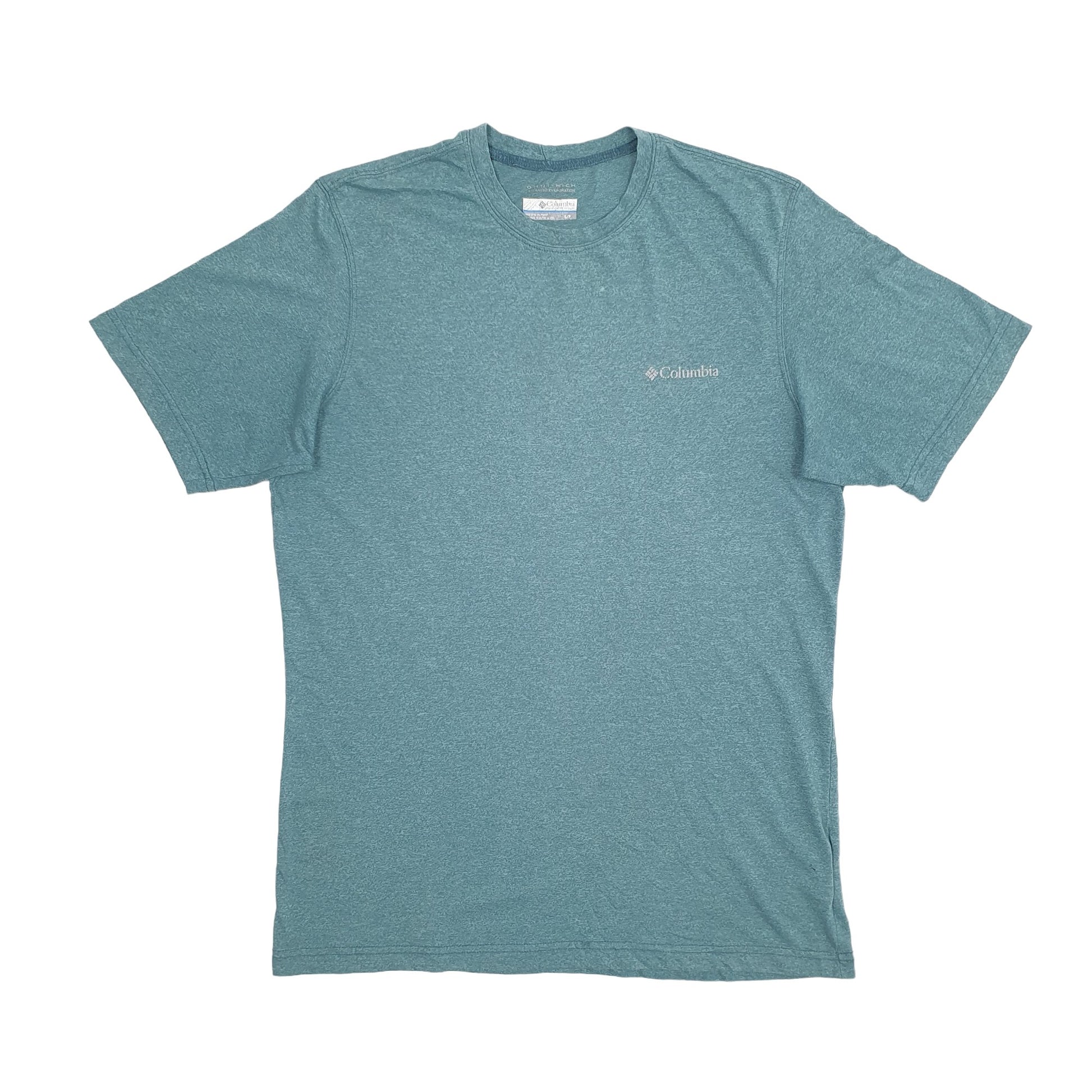 Mens Green Columbia Sportswear  Short Sleeve T Shirt