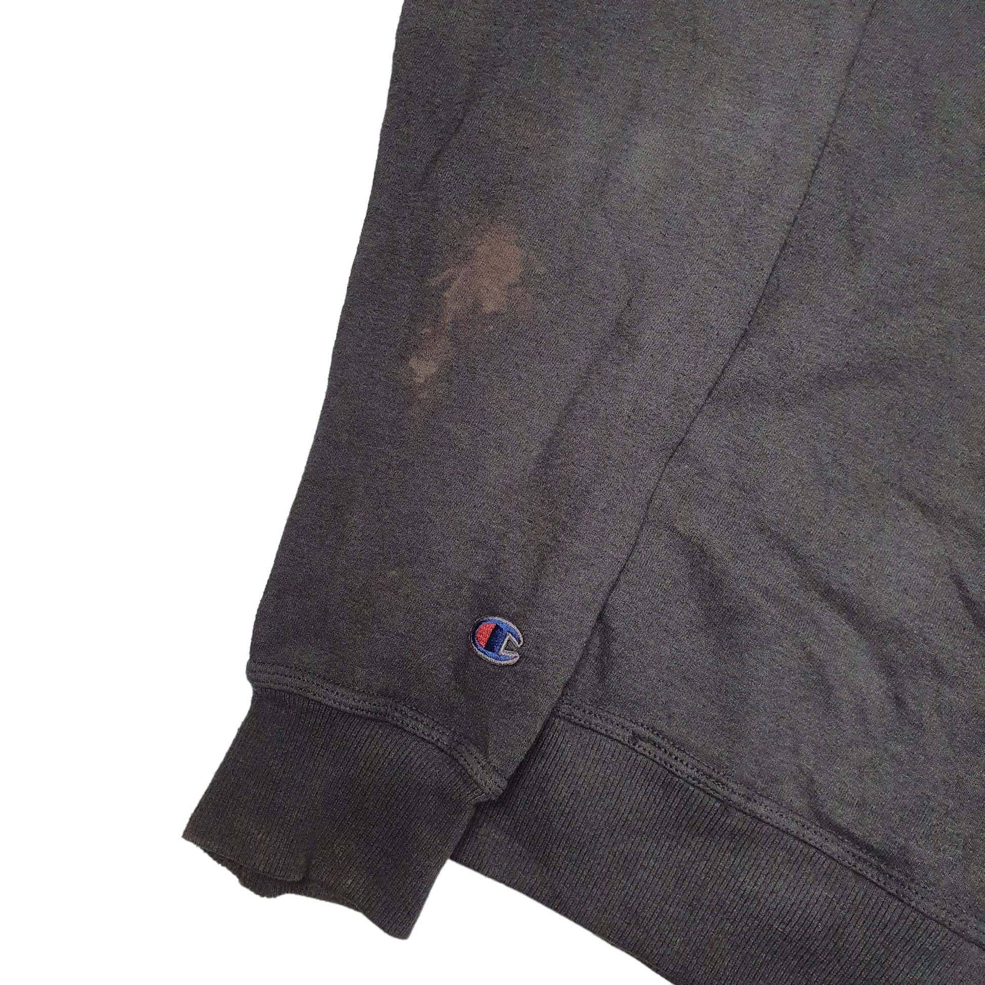 Mens Black Champion  Hoodie Jumper