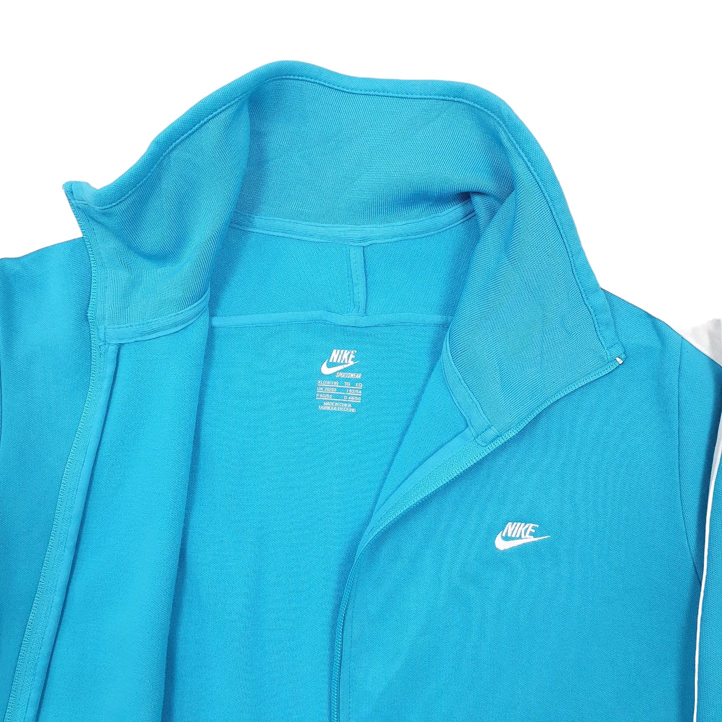 Womens Blue Nike  Full Zip Jumper