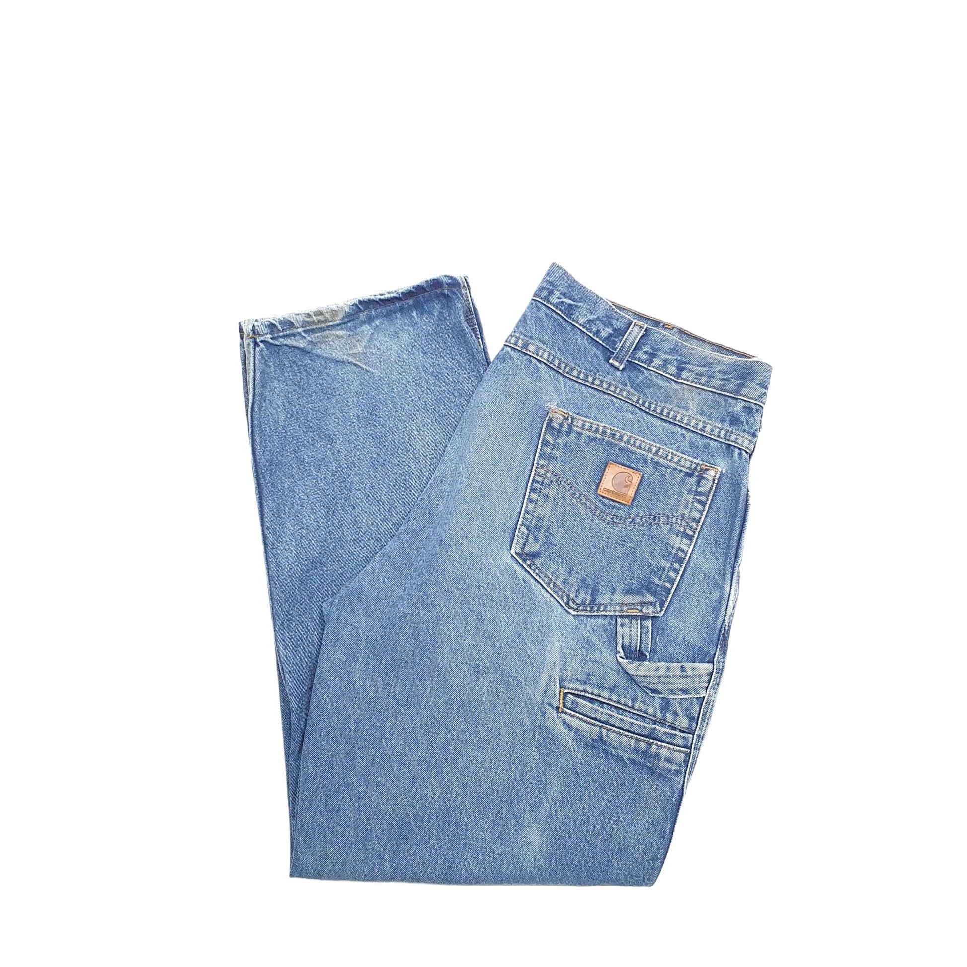 Carhartt Carpenter Loose Fit Jeans W38 L30 Blue