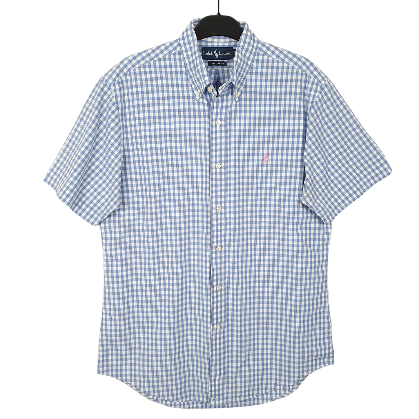 Mens Blue Ralph Lauren  Short Sleeve Shirt