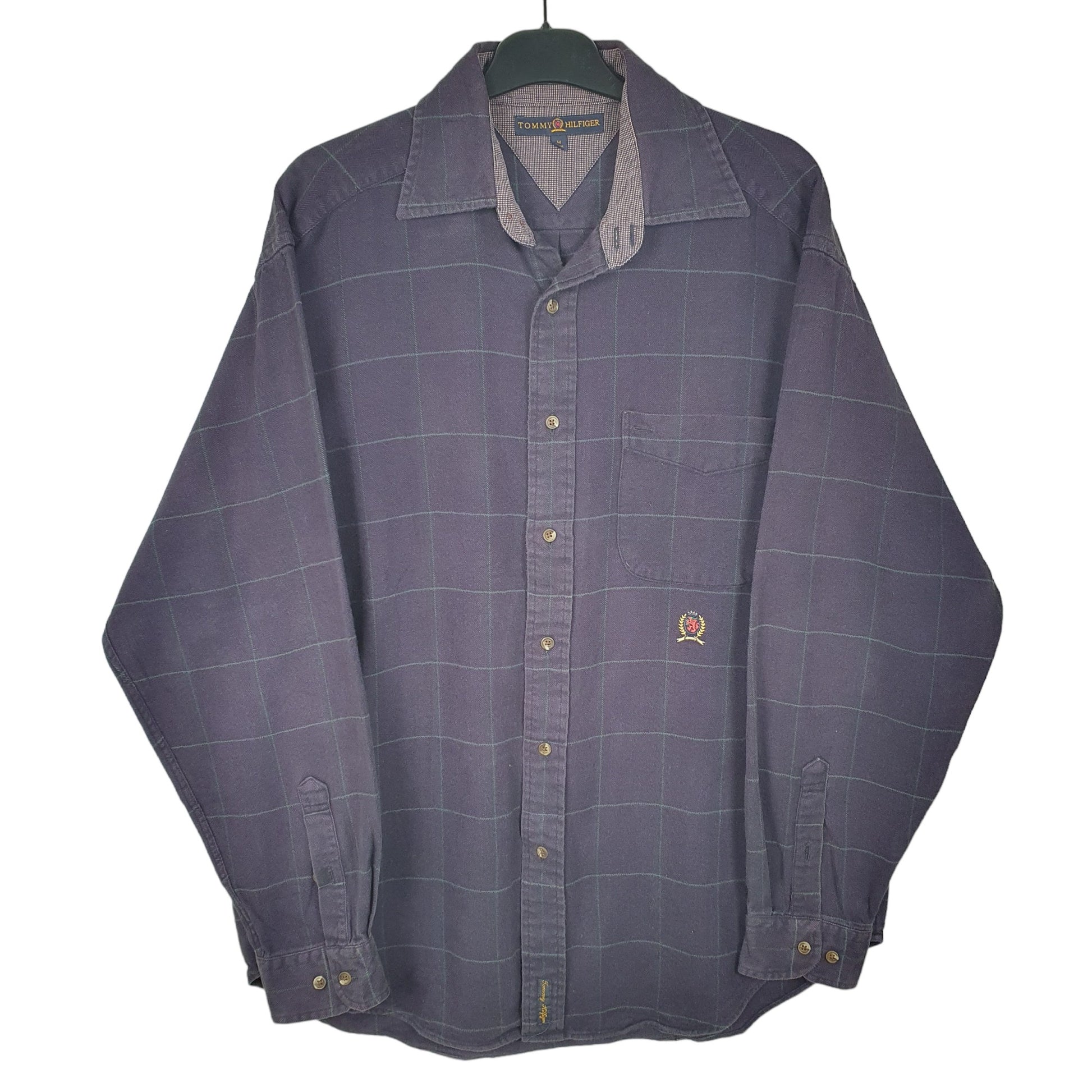 Navy Tommy Hilfiger Long Sleeve Shirt