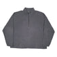 Mens Grey Champion  Quarter Zip Jumper