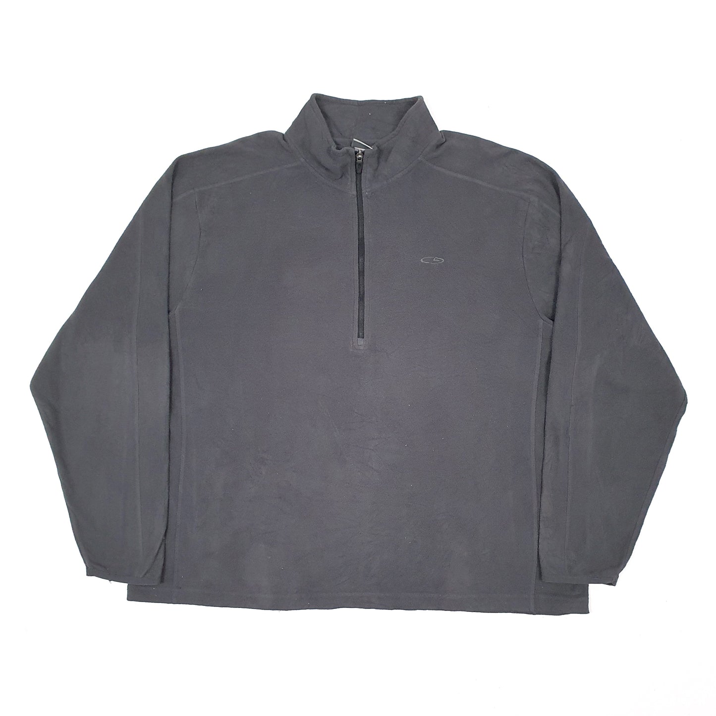 Mens Grey Champion  Quarter Zip Jumper