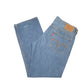 Mens Blue Levis Straight 569 JeansW34 L31