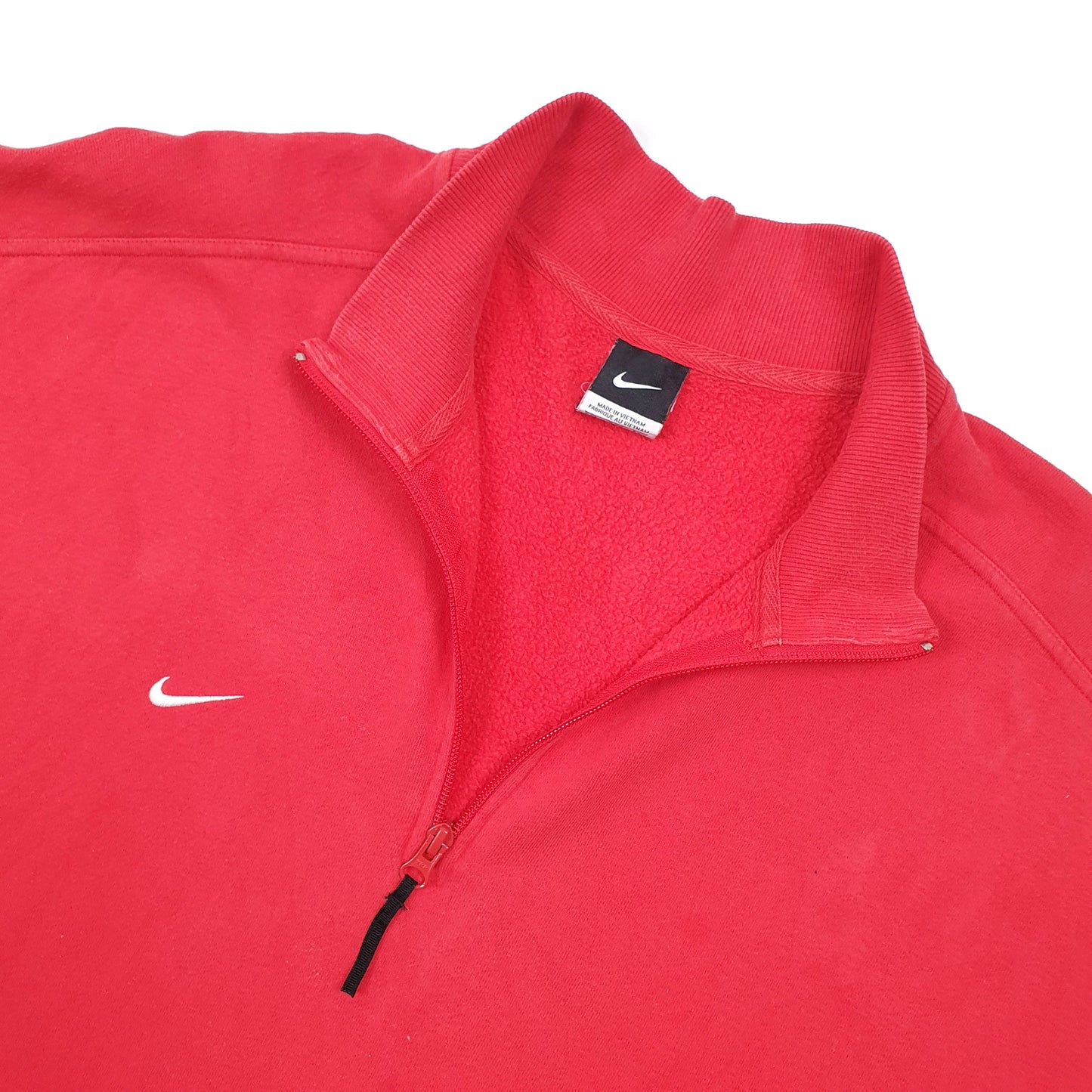 Nike Quarter Zip XXL Red