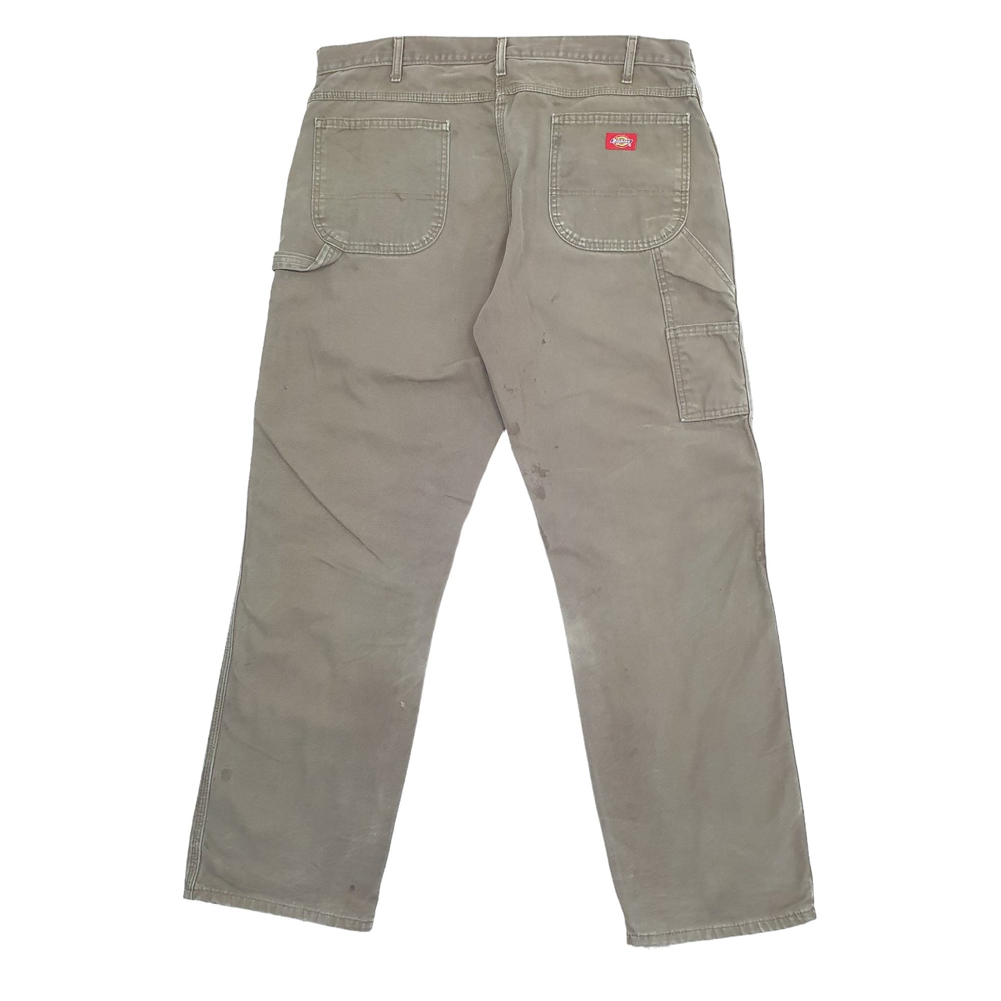 Mens Khaki Dickies  Carpenter Trousers