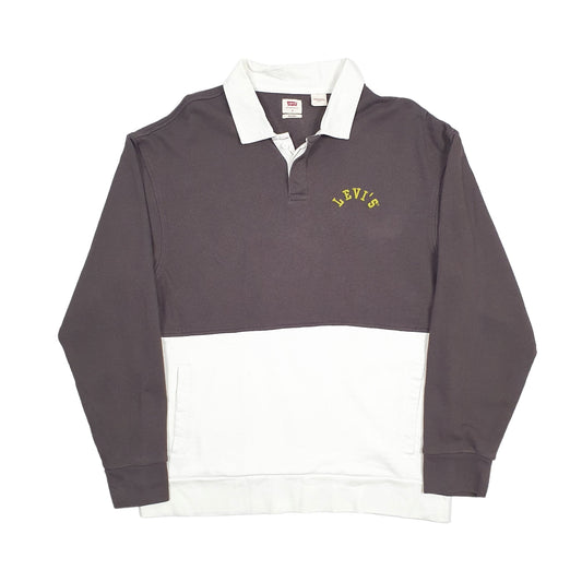 Levis Spellout Polo Top S Brown