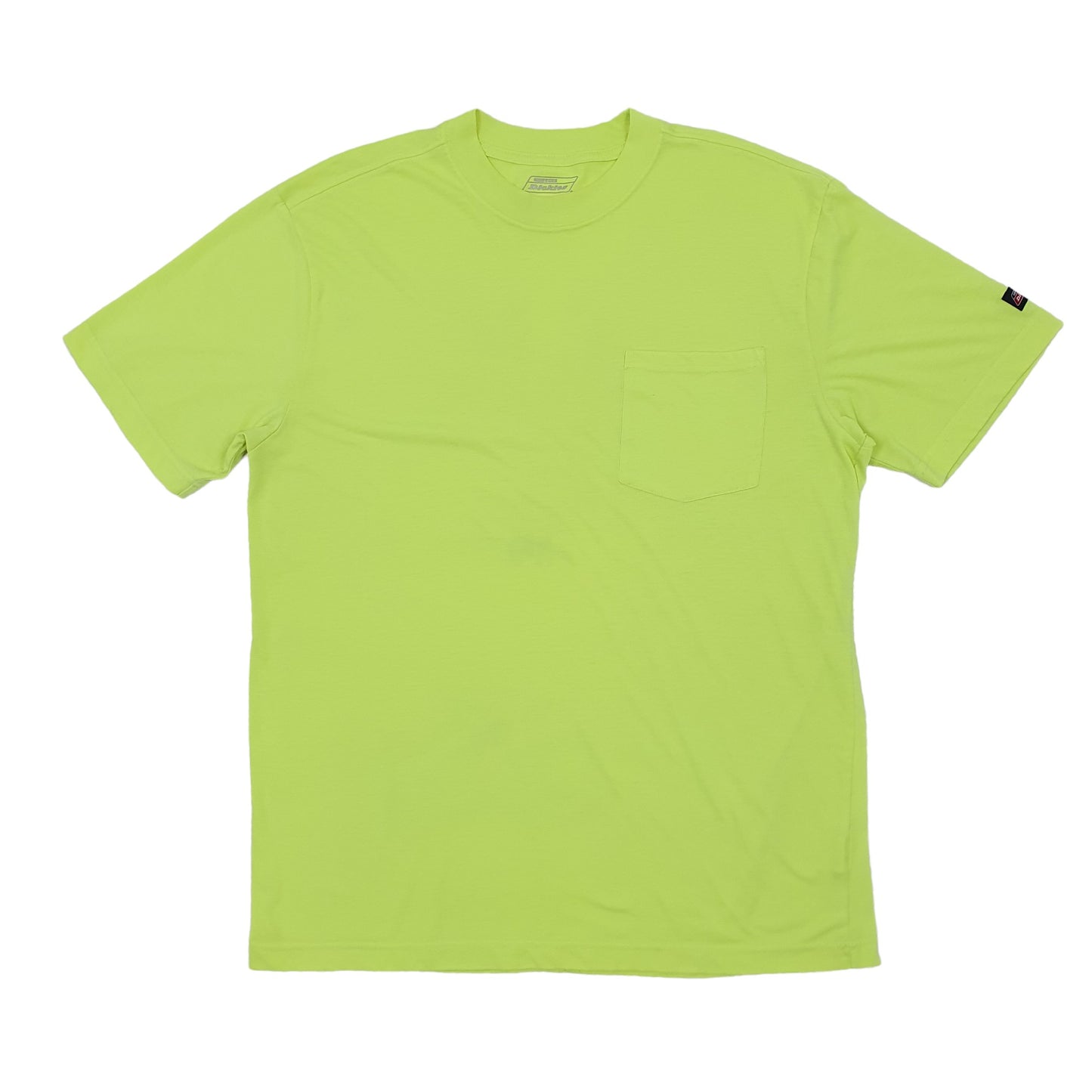 Dickies Hi Vis Safety Short Sleeve T Shirt Green