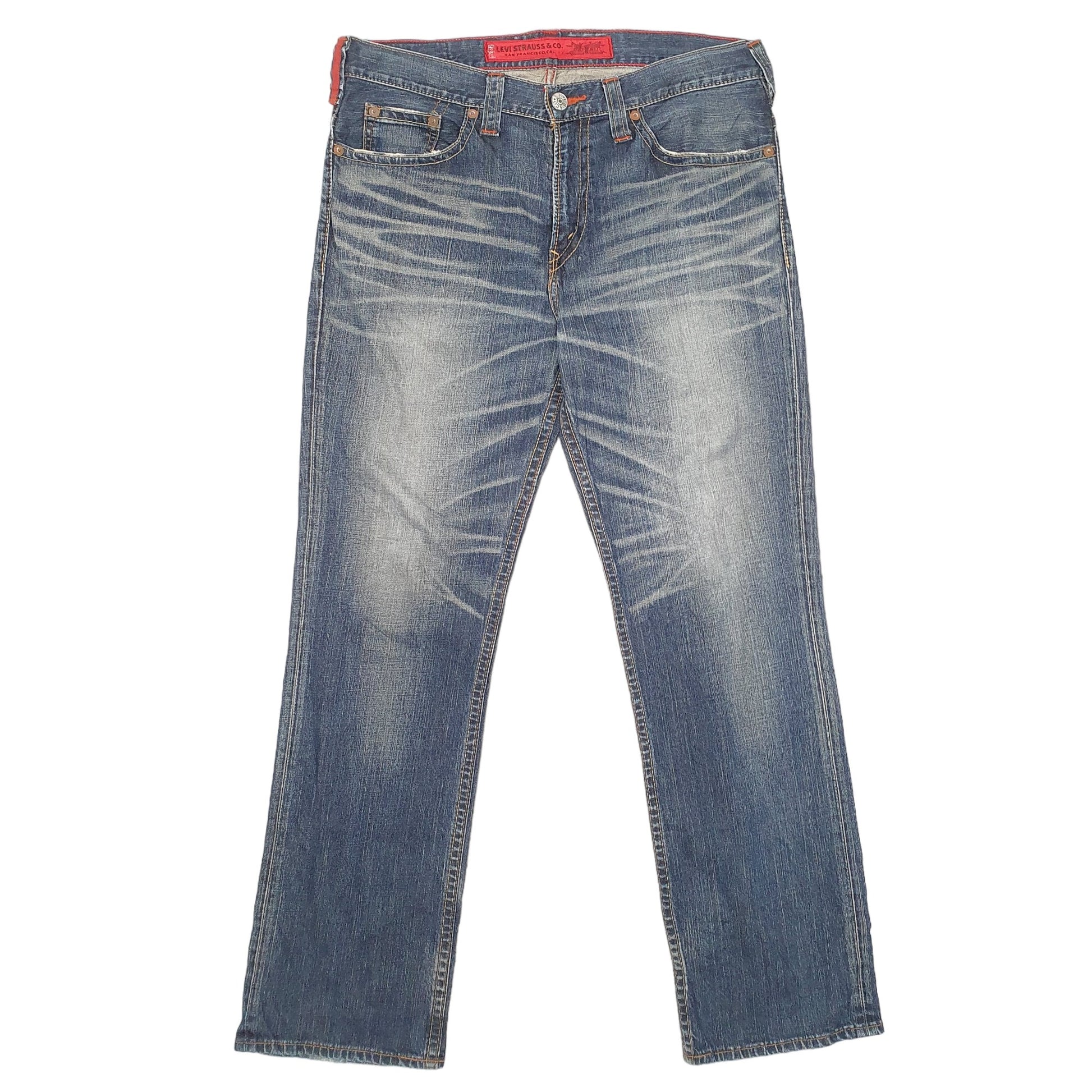 Mens Blue Levis  502 JeansW36 L32