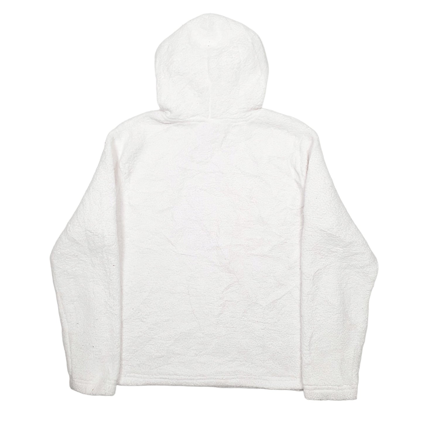 Womens White Fila  Hoodie Jumper