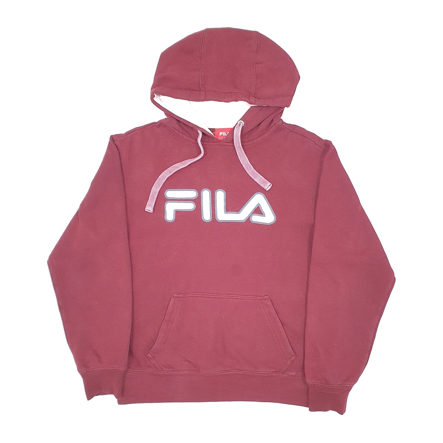 Fila Hoodie M Burgundy