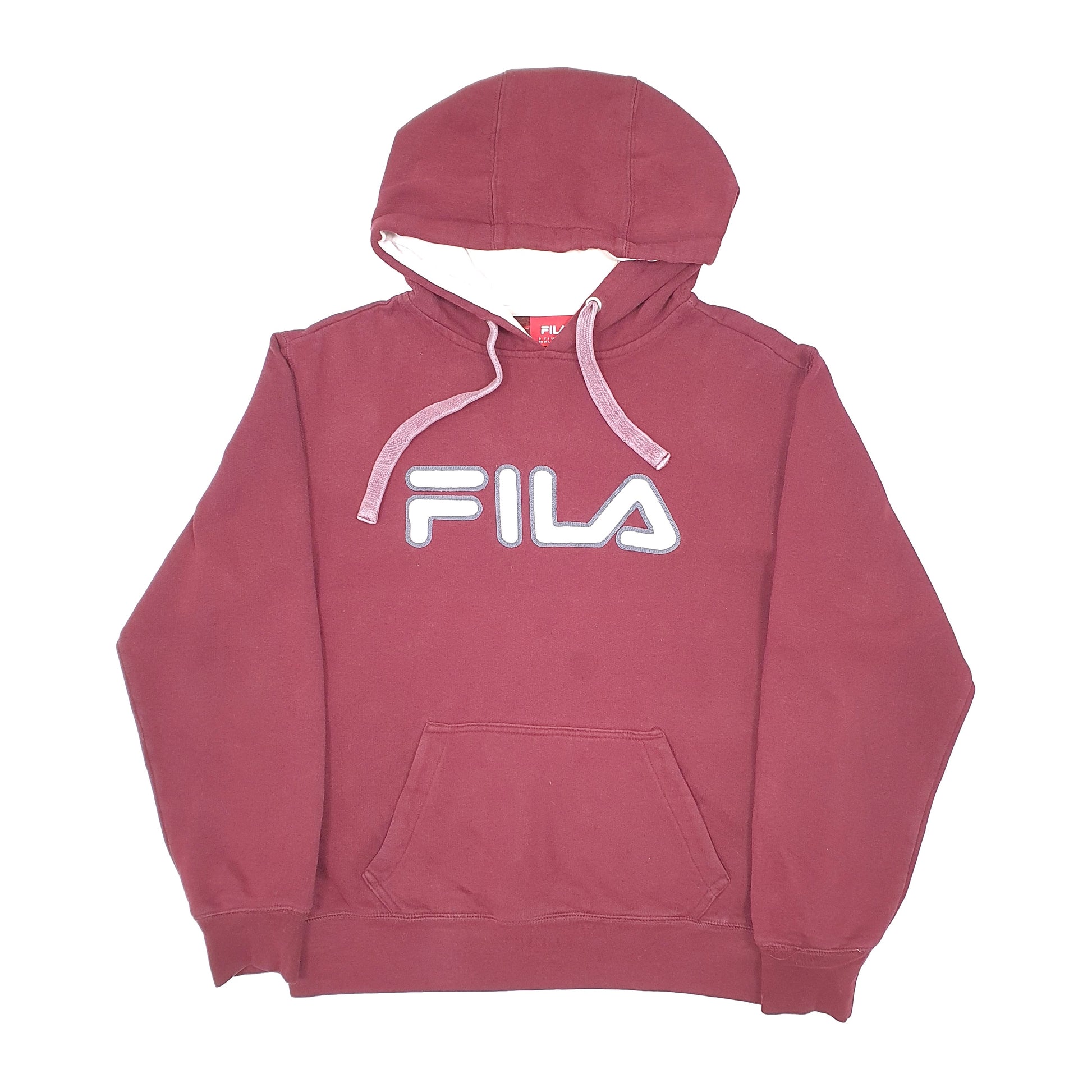 Fila Hoodie M Burgundy