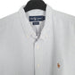 Ralph Lauren Long Sleeve Blaire Fit Striped Shirt White