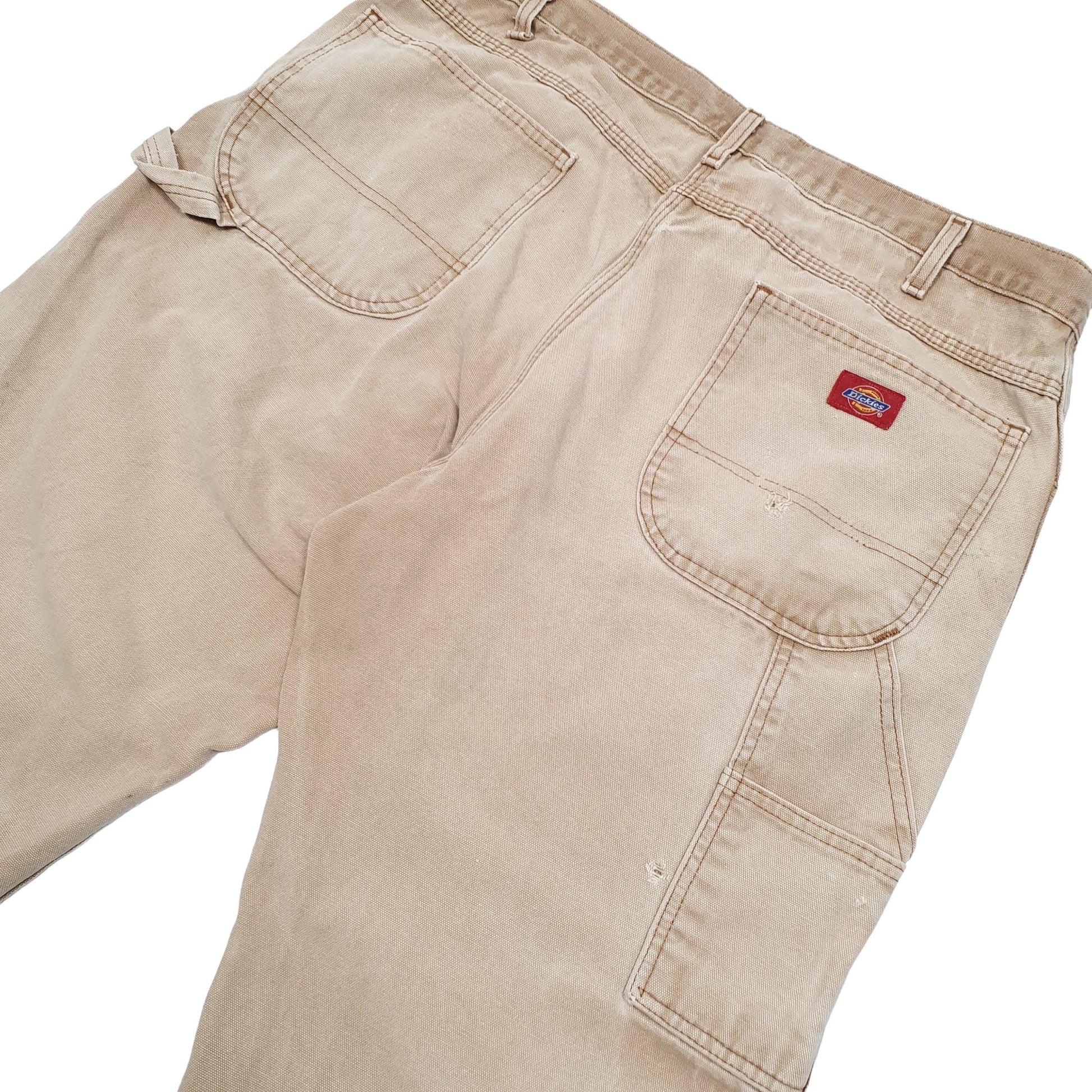 Mens Tan Dickies  Carpenter Trousers