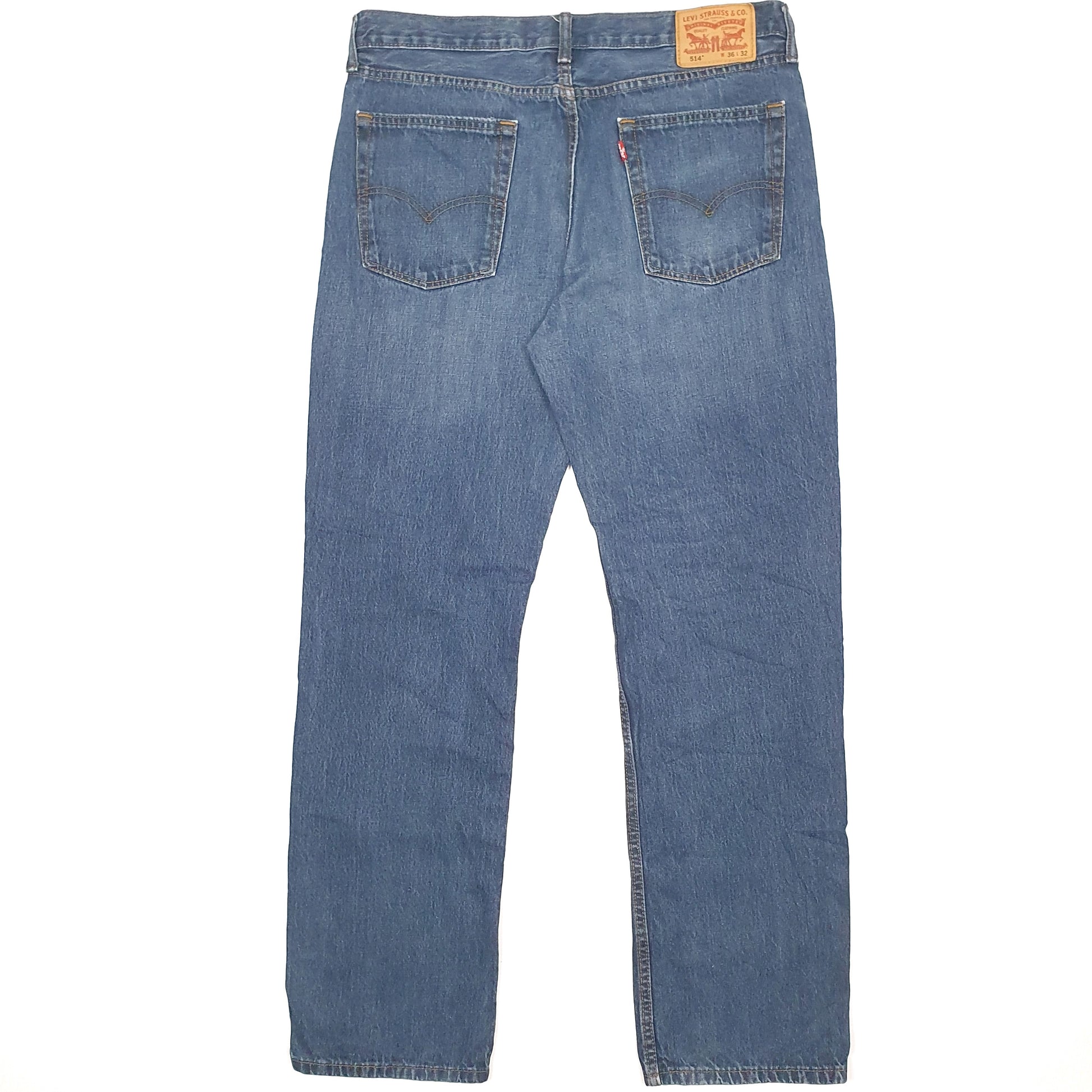 Levis 514 Straight Fit Jeans W36 L32 Blue