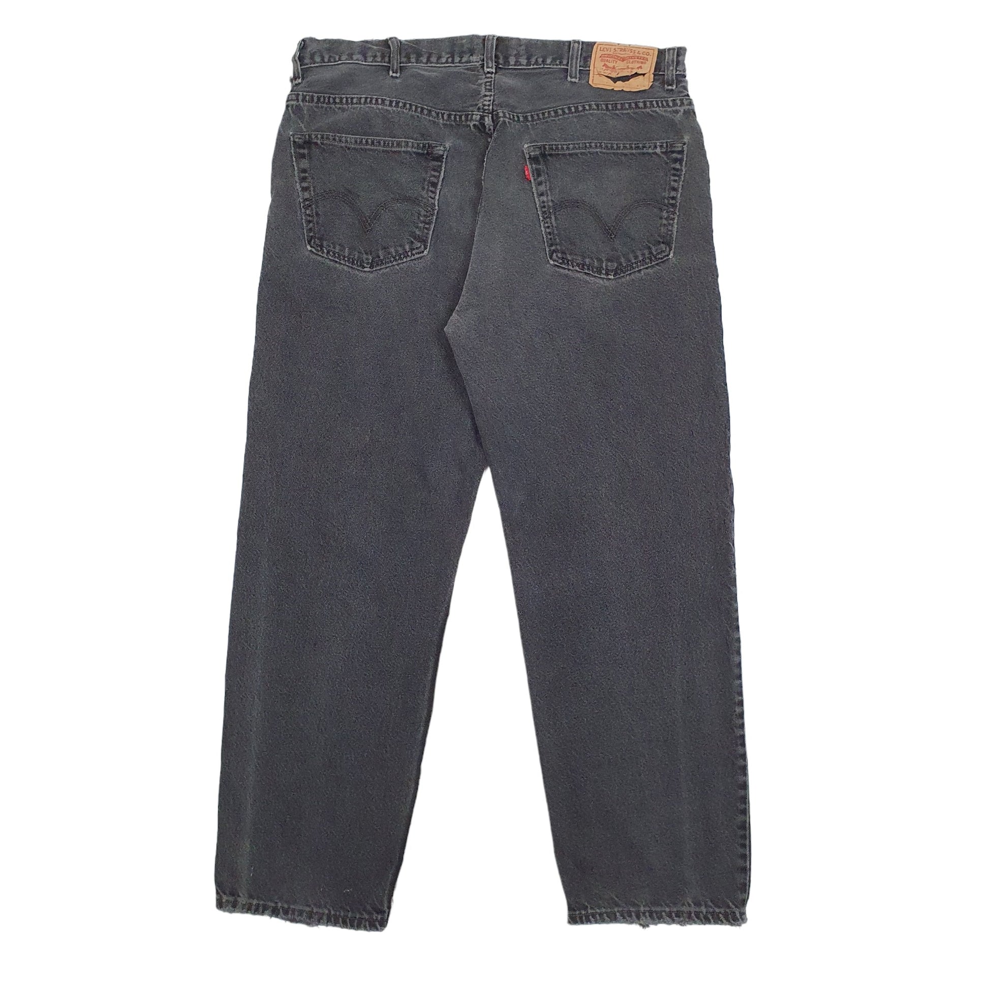 Levis 550 Relaxed Fit Jeans W40 L30 Black