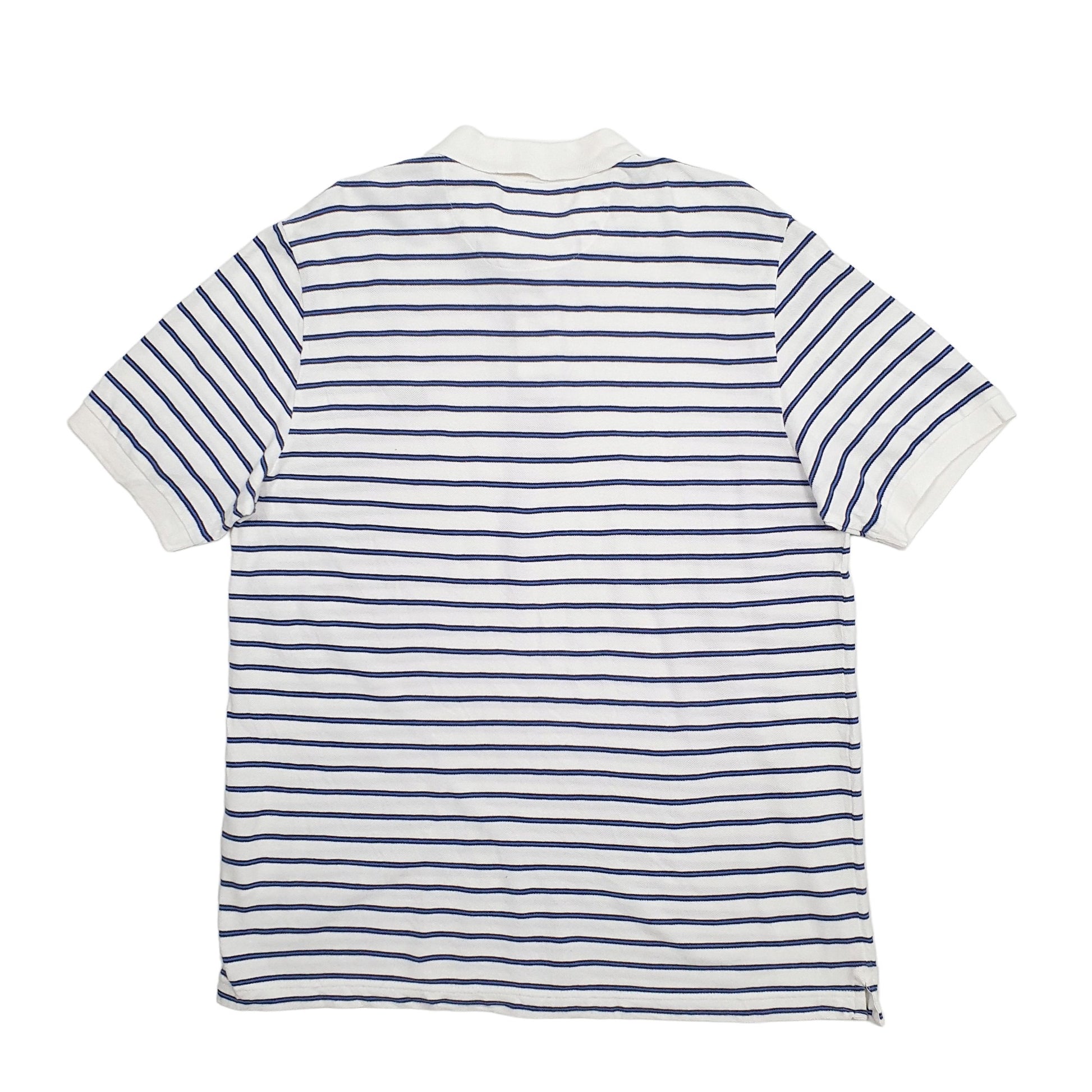 Chaps Short Sleeve Polo Shirt White