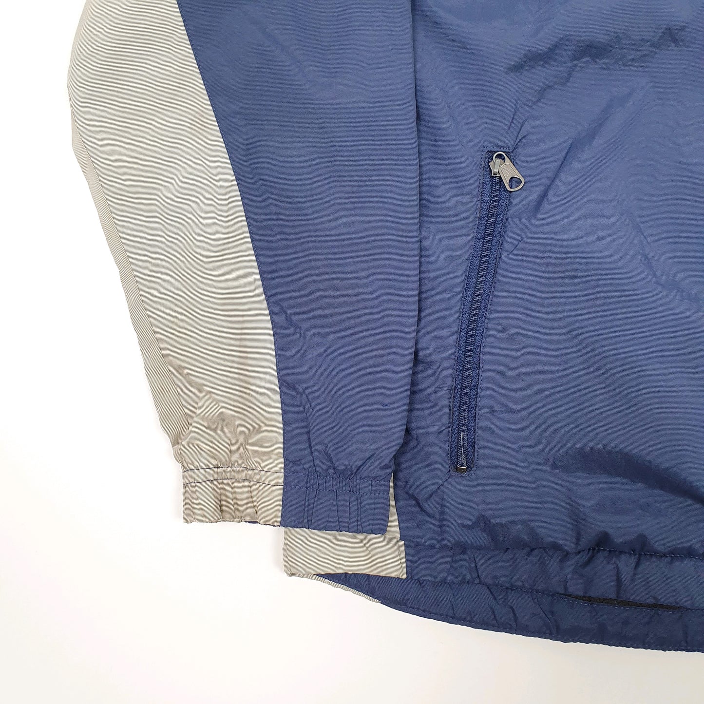 Mens Navy Nike Vintage 2000s Fleece Lined Windrunner  Coat