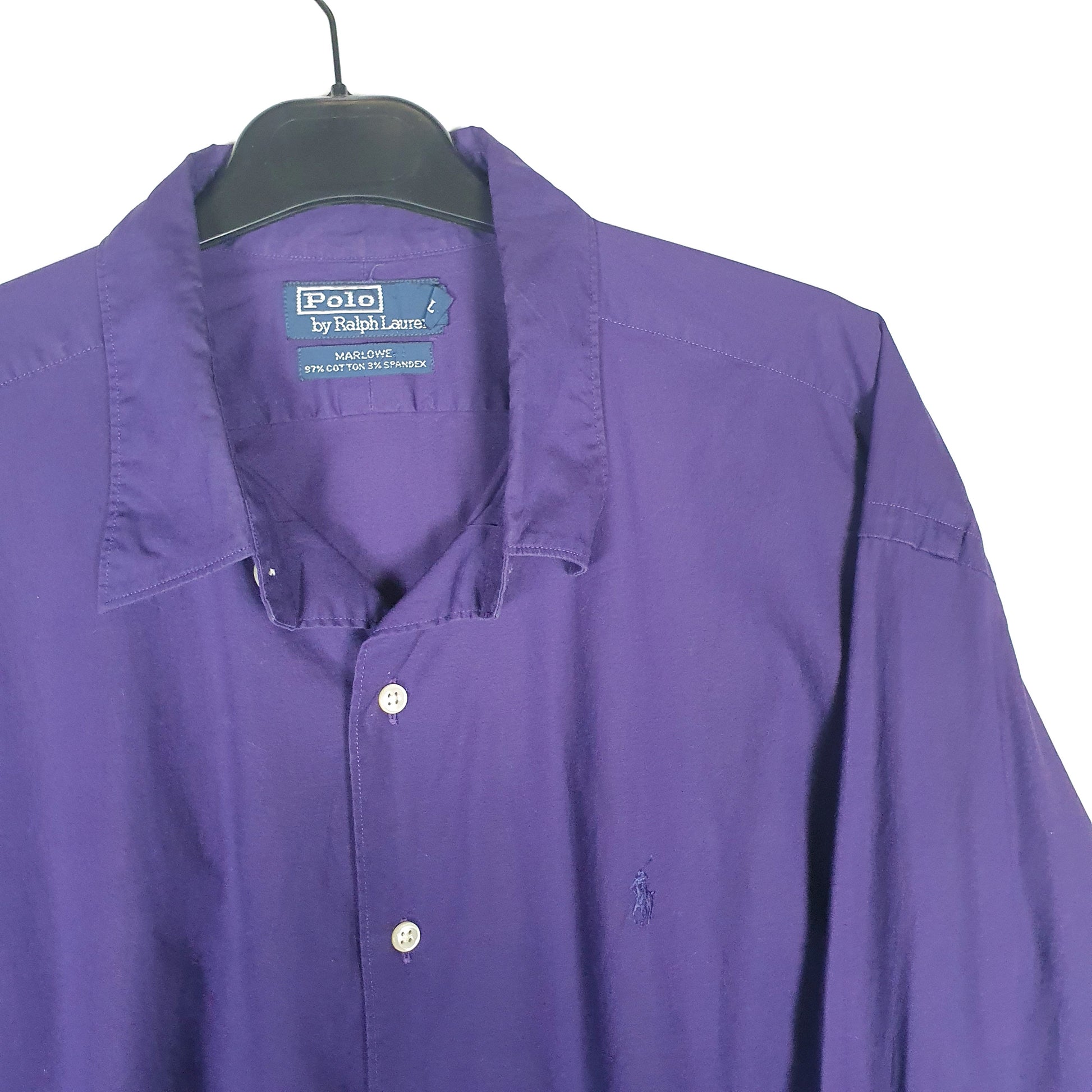 Polo Ralph Lauren Long Sleeve Extra Slim Fit Shirt Purple