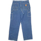 Carhartt Casual Loose Fit Carpenter Jeans W36 L31 Blue