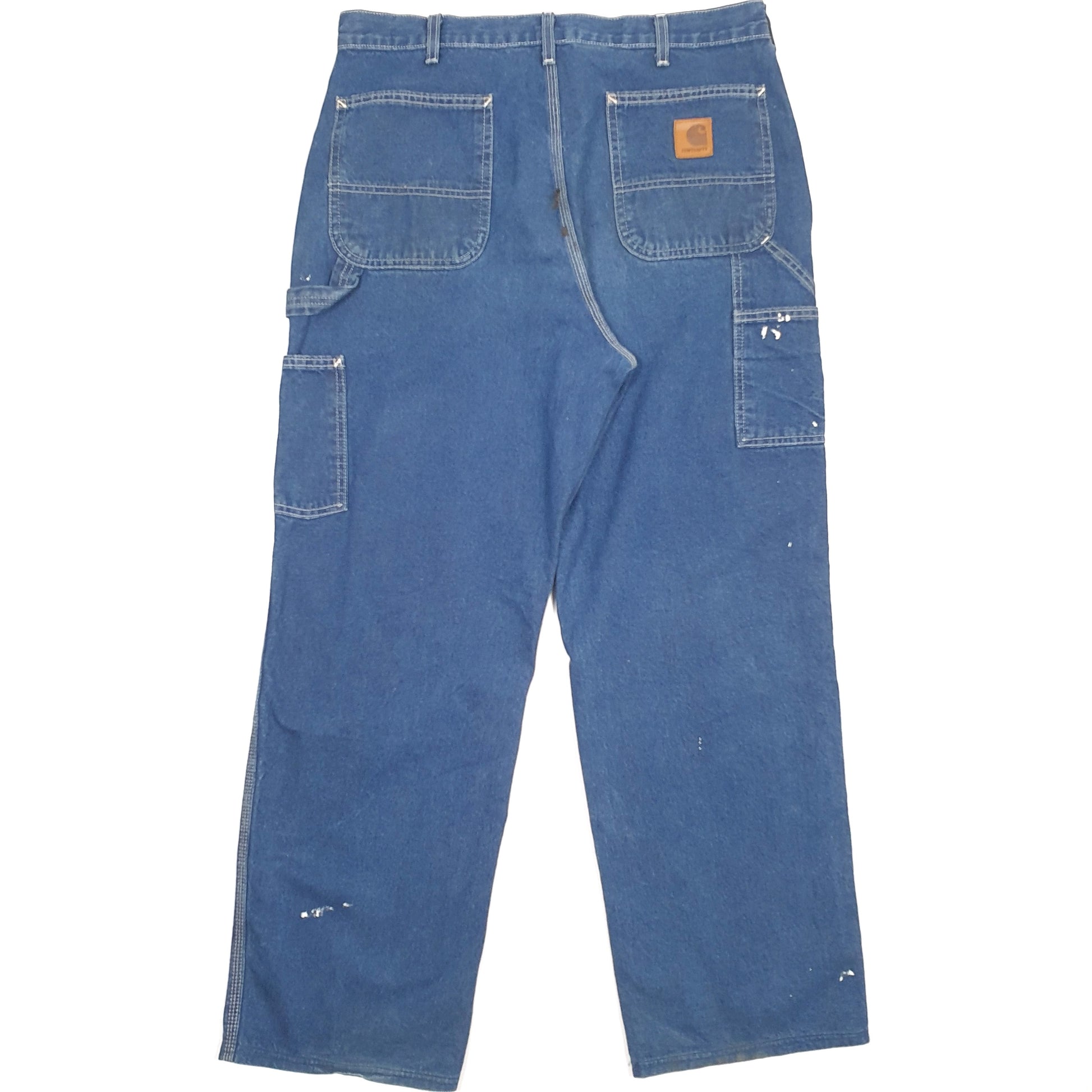 Carhartt Casual Loose Fit Carpenter Jeans W36 L31 Blue