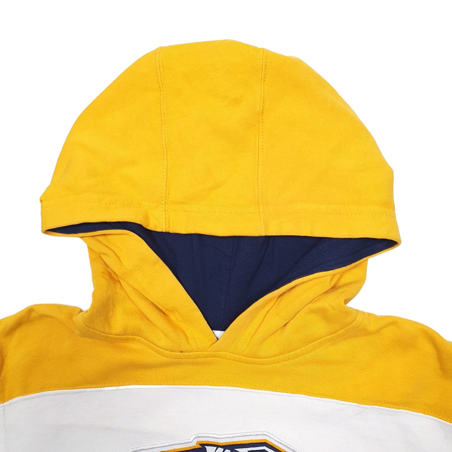 Mens White NHL Nashville Predators Ice Hockey Hoodie Jumper