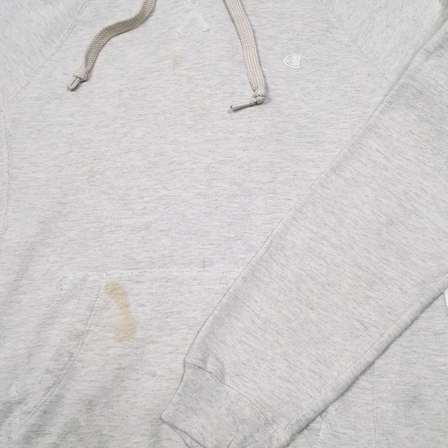 Womens Grey Champion  Hoodie Jumper