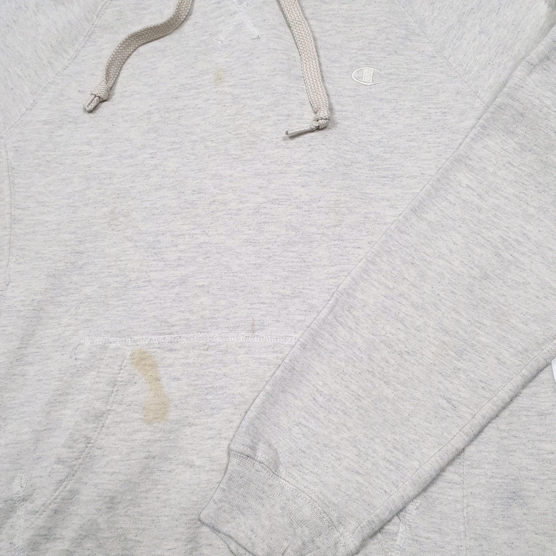 Womens Grey Champion  Hoodie Jumper